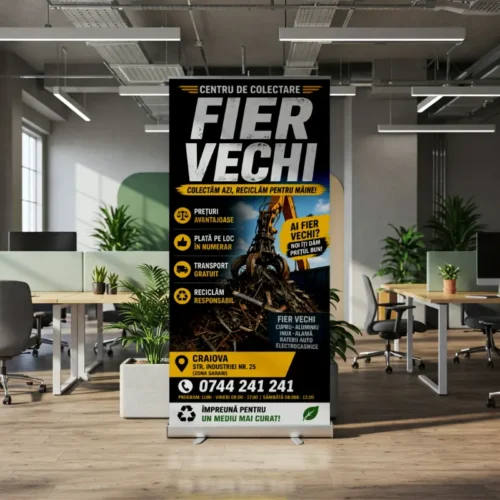 Roll Up - Centru de Colectare Fier Vechi