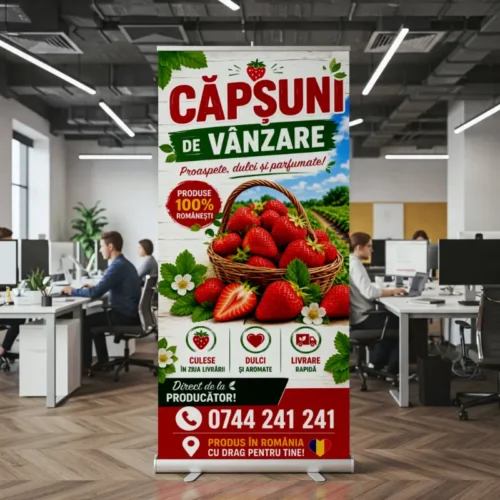 Roll Up - De Vânzare Căpșuni