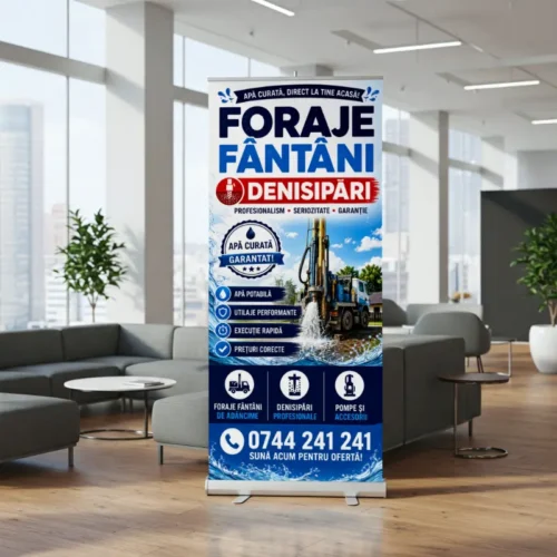Roll Up - Foraje Fântâni Denisipări