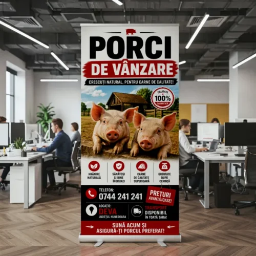 Roll Up - Porci de Vânzare