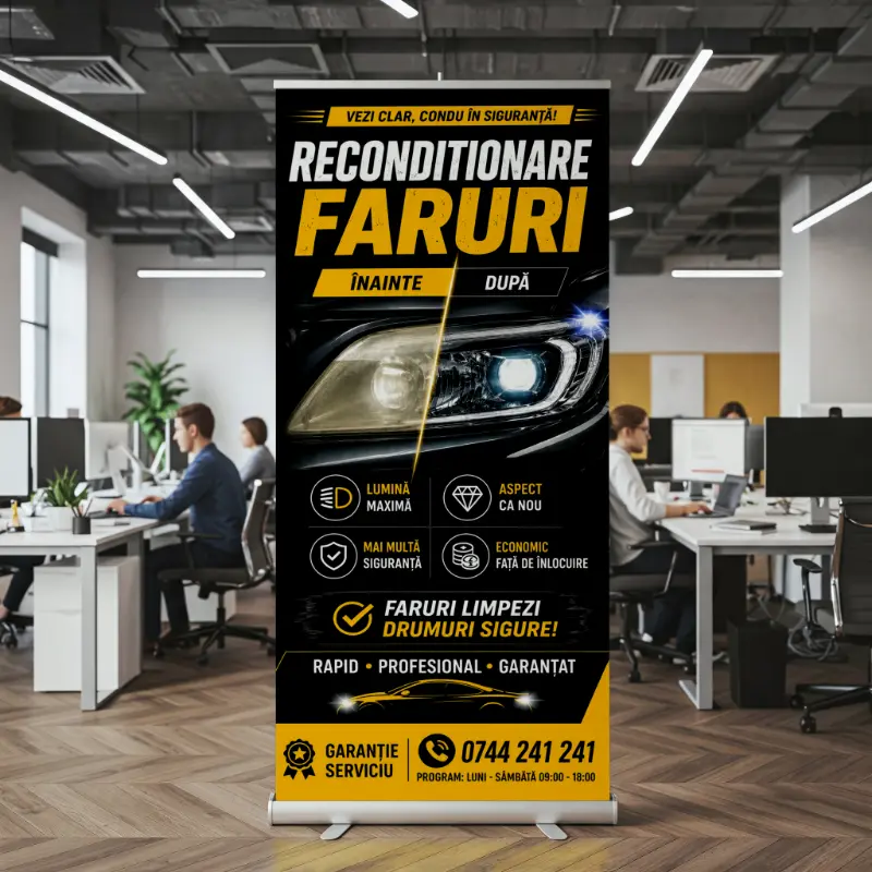 Roll Up - Recondiționare Faruri