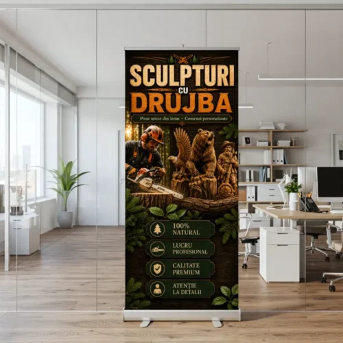 Roll Up - Sculpturi cu Drujbă