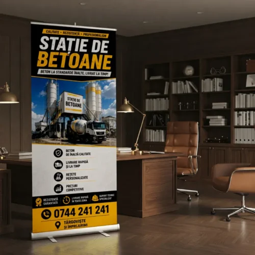 Roll Up - Stație de Betoane