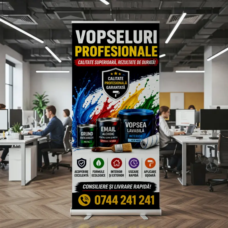 Roll Up - Vopseluri Profesionale