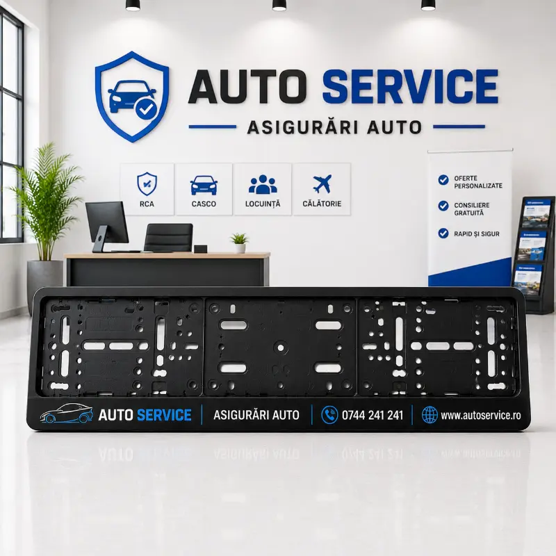 Suport Număr Auto Personalizat