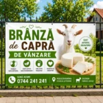 Banner Brânză de capră de vânzare