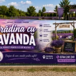 Banner Grădina cu Lavandă