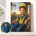 Tablou Canvas Caricatură Macaragiu