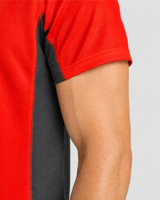 Tricou Rosu Fotbal Personalizat cu nume și număr