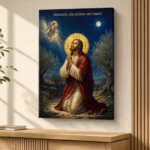 Icoana Rugăciunea din Grădina Ghetsimani Tablou Canvas Ortodox