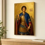 Icoana Sfântul Mina Tablou Canvas Ortodox