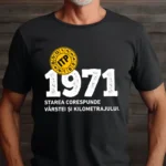 Tricou Personalizat ITP 1971 Starea corespunde vârstei și kilometrajului