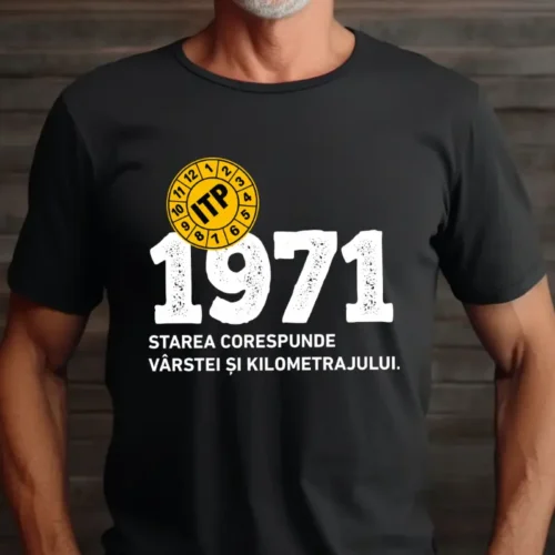 Tricou Personalizat ITP 1971 Starea corespunde vârstei și kilometrajului