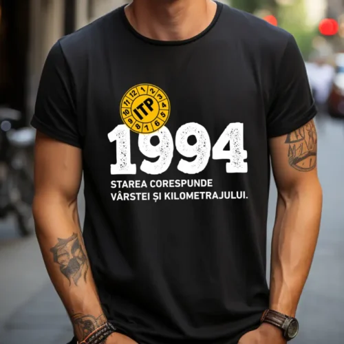 Tricou Personalizat ITP 1994 Starea corespunde vârstei și kilometrajului