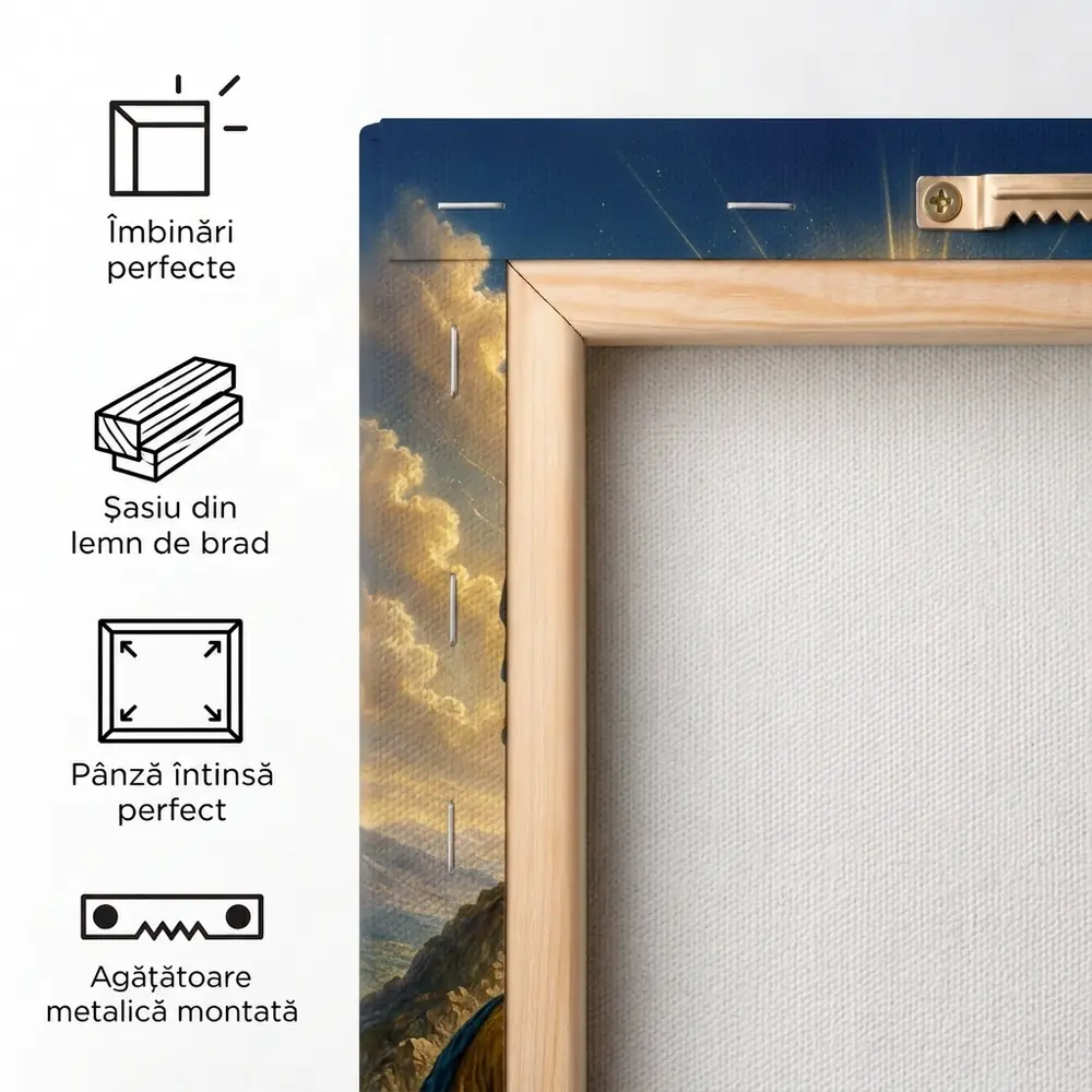 Icoana Schimbarea la Față Tablou Canvas Ortodox – detalii și specificații