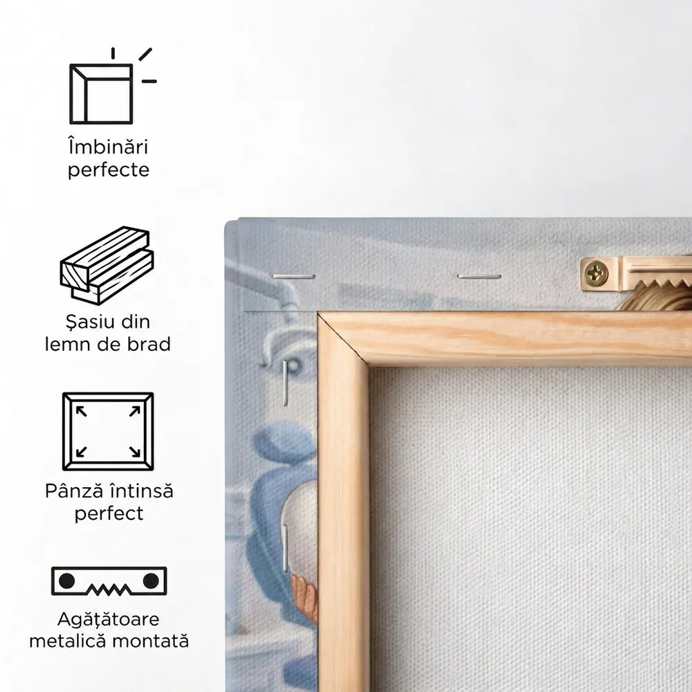 Tablou Canvas Caricatură Stomatolog – detalii și specificații
