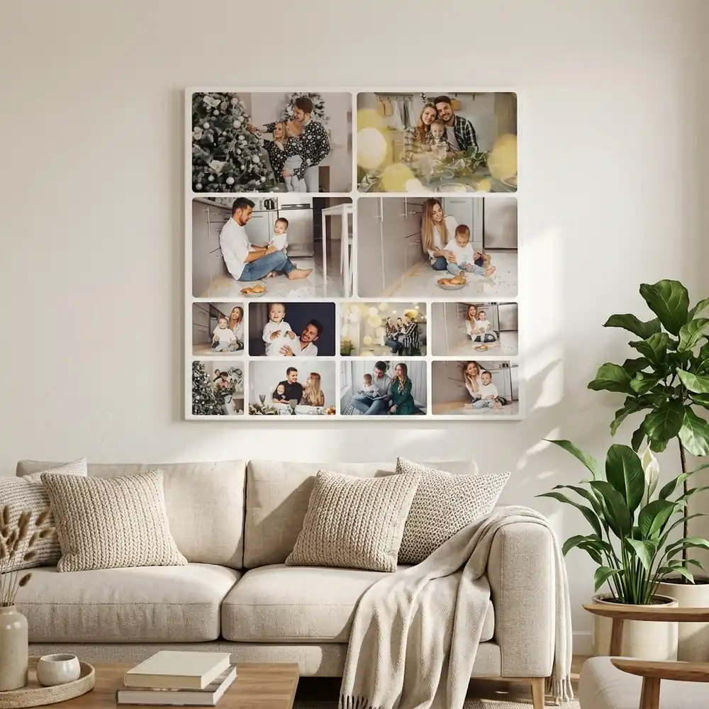 Tablou Canvas Colaj cu 12 poze – tablou canvas în decor