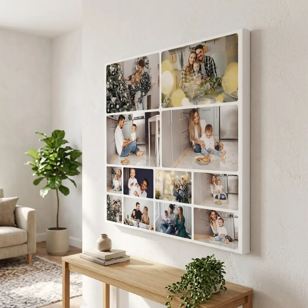Tablou Canvas Colaj cu 12 poze – tablou canvas în decor