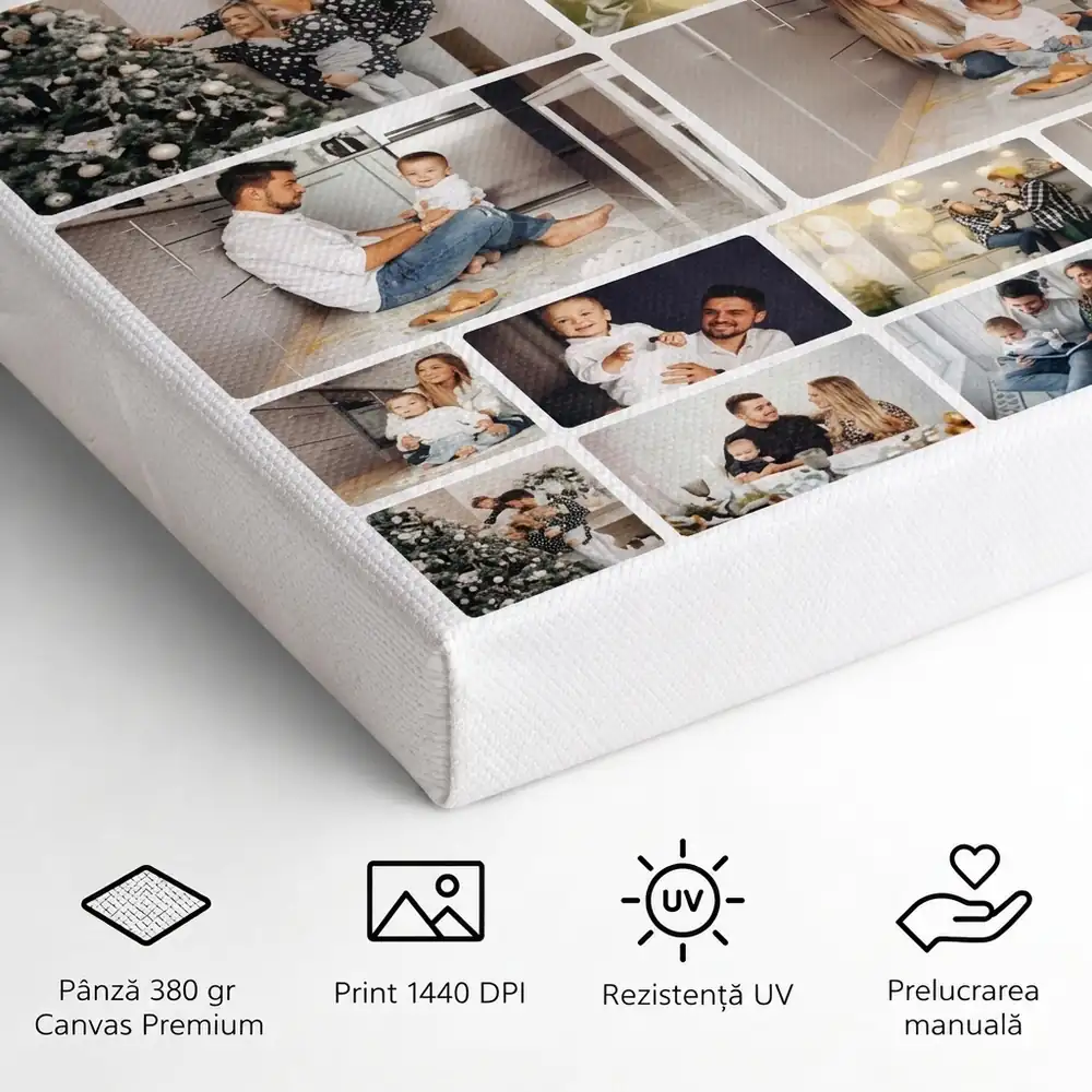 Tablou Canvas Colaj cu 12 poze – detalii și specificații
