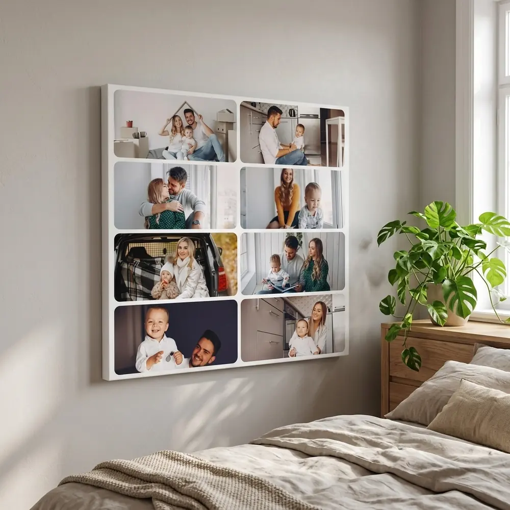 Tablou Canvas Colaj cu 8 poze – tablou canvas în decor
