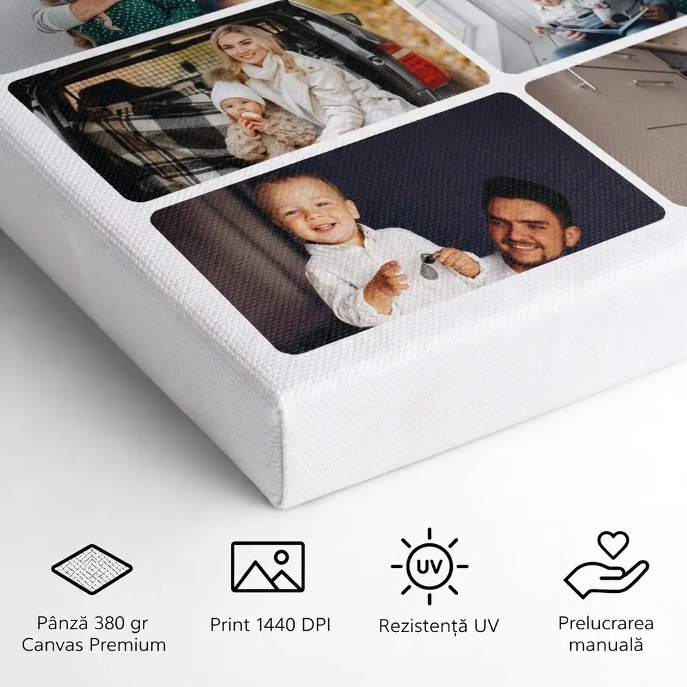 Tablou Canvas Colaj cu 8 poze – detalii și specificații