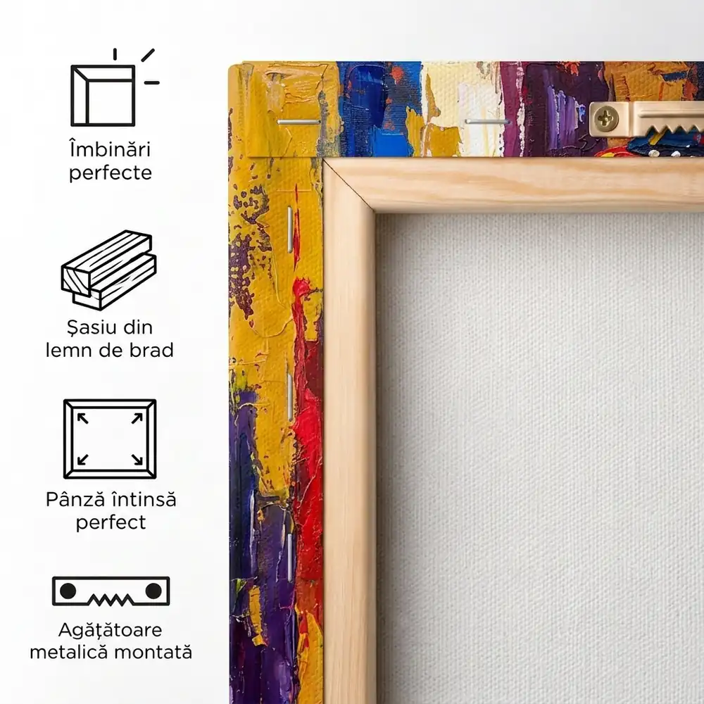 Tablou Canvas Femeie Africană – Eleganță Tribală – detalii și specificații