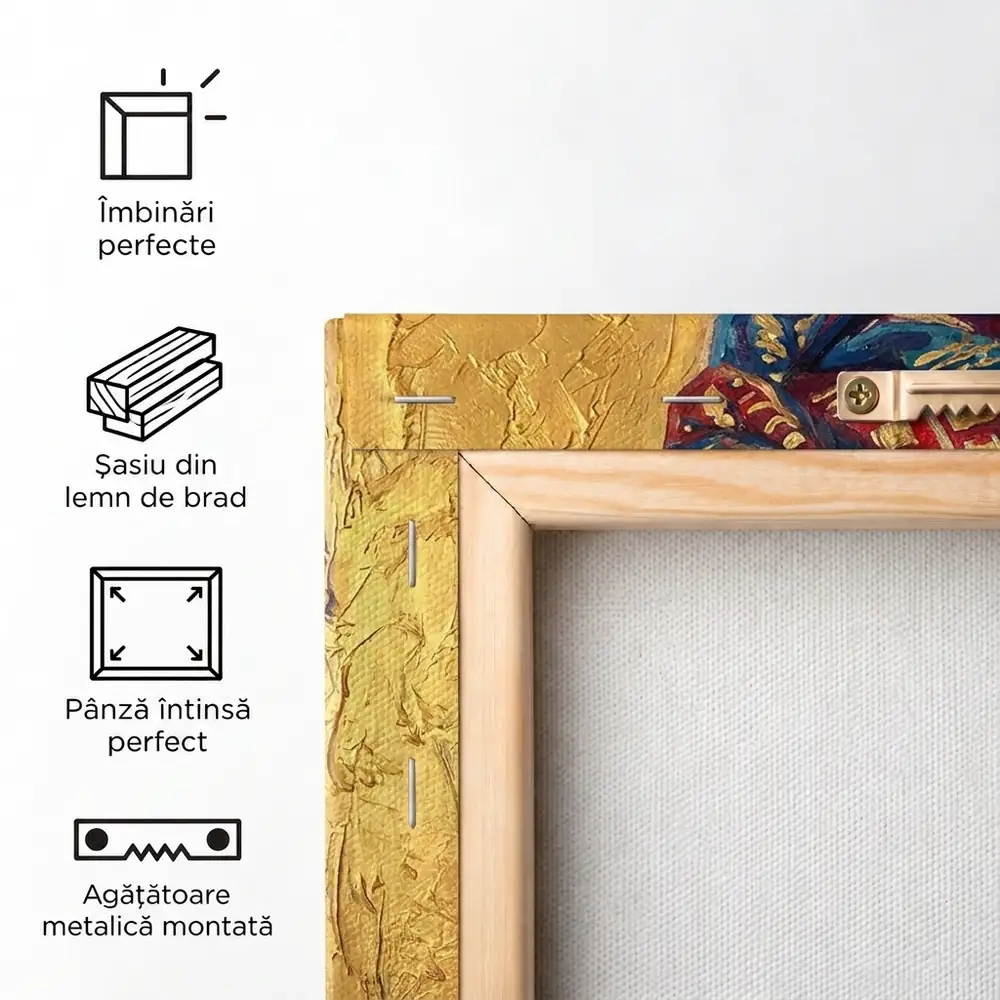 Tablou Canvas Femeie Africană – Regina Deșertului – detalii și specificații