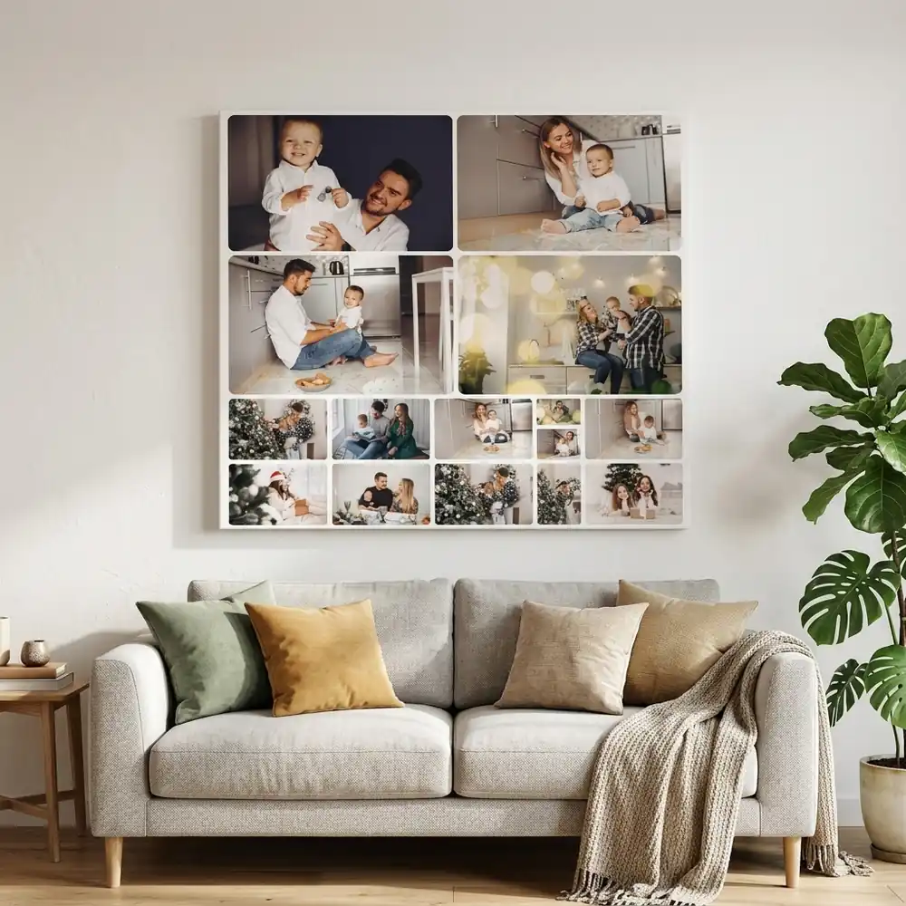 Tablou Canvas Personalizat cu 15 poze – tablou canvas în decor