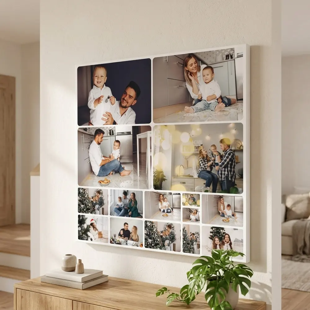 Tablou Canvas Personalizat cu 15 poze – tablou canvas în decor