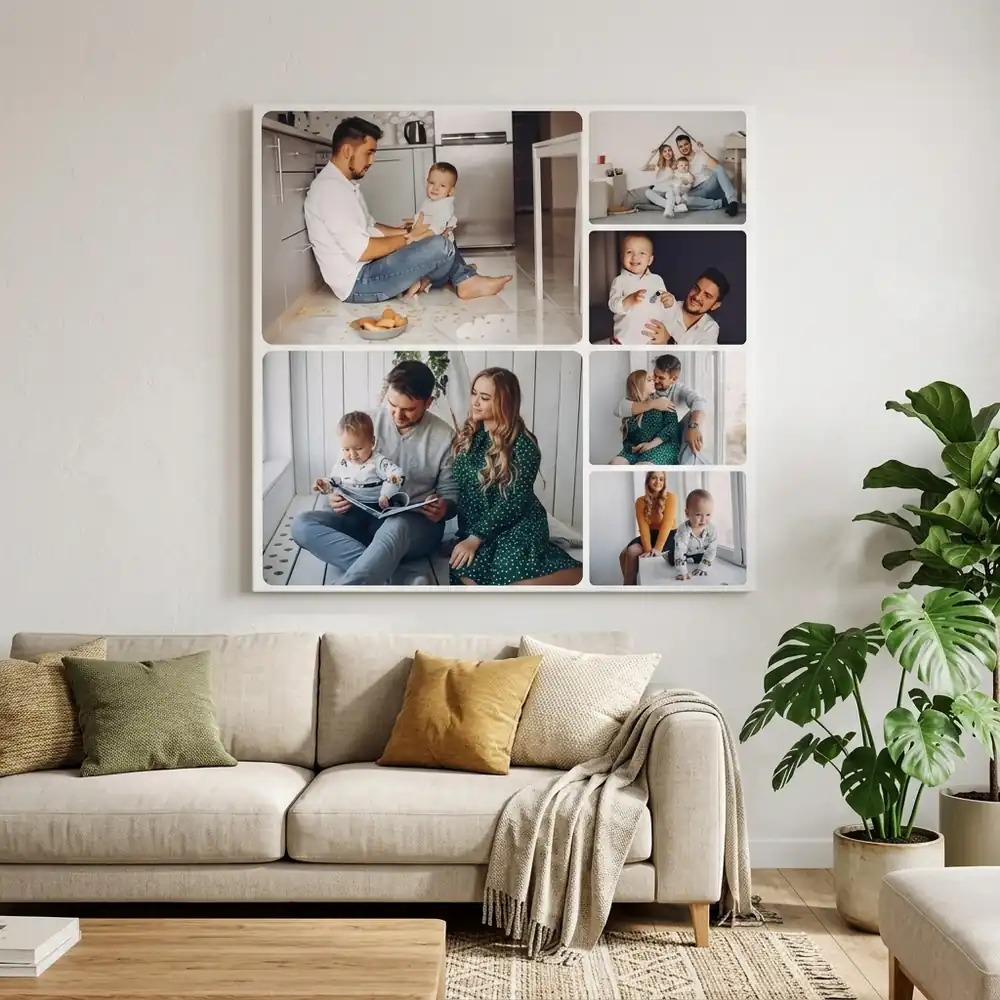 Tablou Canvas Personalizat cu 6 poze – tablou canvas în decor
