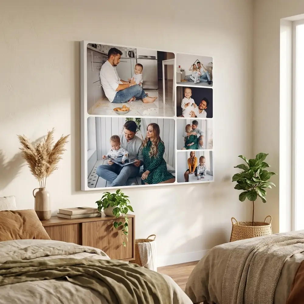 Tablou Canvas Personalizat cu 6 poze – tablou canvas în decor
