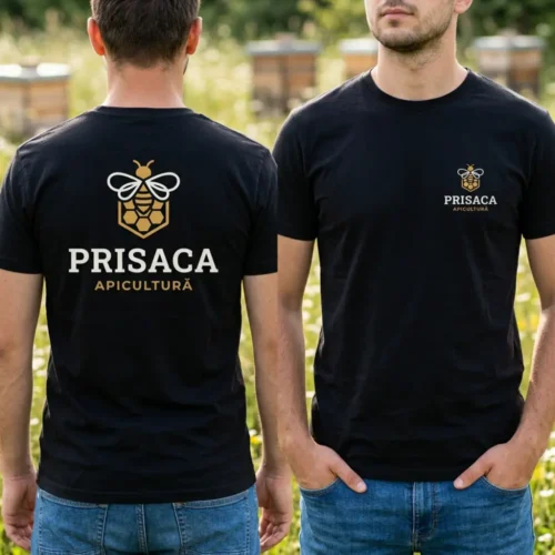 Tricou Personalizat Apicultor - Cu Logo Firmă