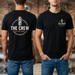 Tricou Personalizat Barbershop - Cu Logo Firmă
