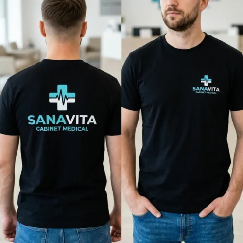 Tricou Personalizat Cabinet medical - Cu Logo Firmă