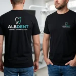 Tricou Personalizat Cabinet stomatologic - Cu Logo Firmă