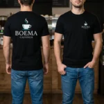 Tricou Personalizat Cafenea - Cu Logo Firmă