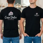 Tricou Personalizat Cofetarie - Cu Logo Firmă