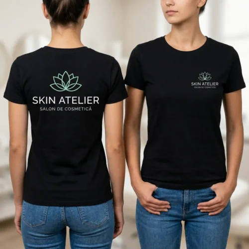 Tricou Personalizat Cosmeticiana - Cu Logo Firmă