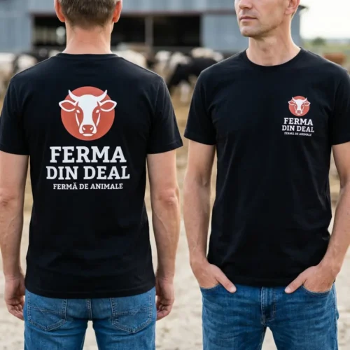 Tricou Personalizat Crescator de animale - Cu Logo Firmă