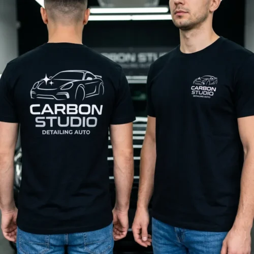 Tricou Personalizat Detailing auto - Cu Logo Firmă