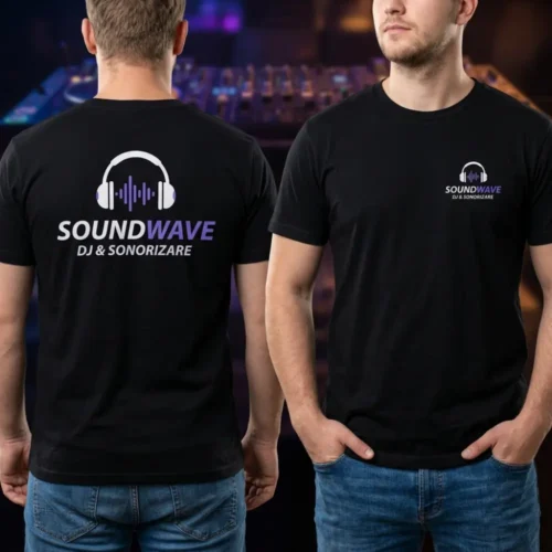 Tricou Personalizat DJ - Cu Logo Firmă