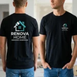 Tricou Personalizat Firma de renovari - Cu Logo Firmă