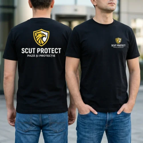Tricou Personalizat Firma de securitate - Cu Logo Firmă