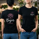 Tricou Personalizat Florarie - Cu Logo Firmă
