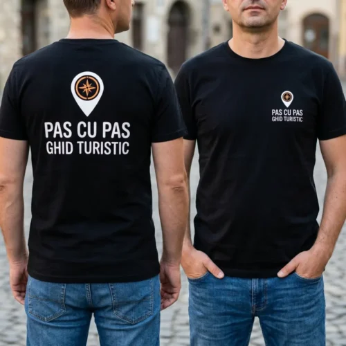 Tricou Personalizat Ghid turistic - Cu Logo Firmă