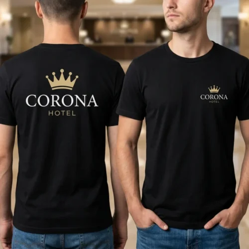 Tricou Personalizat Hotel - Cu Logo Firmă