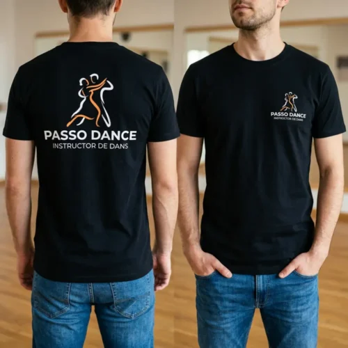 Tricou Personalizat Instructor de dans - Cu Logo Firmă