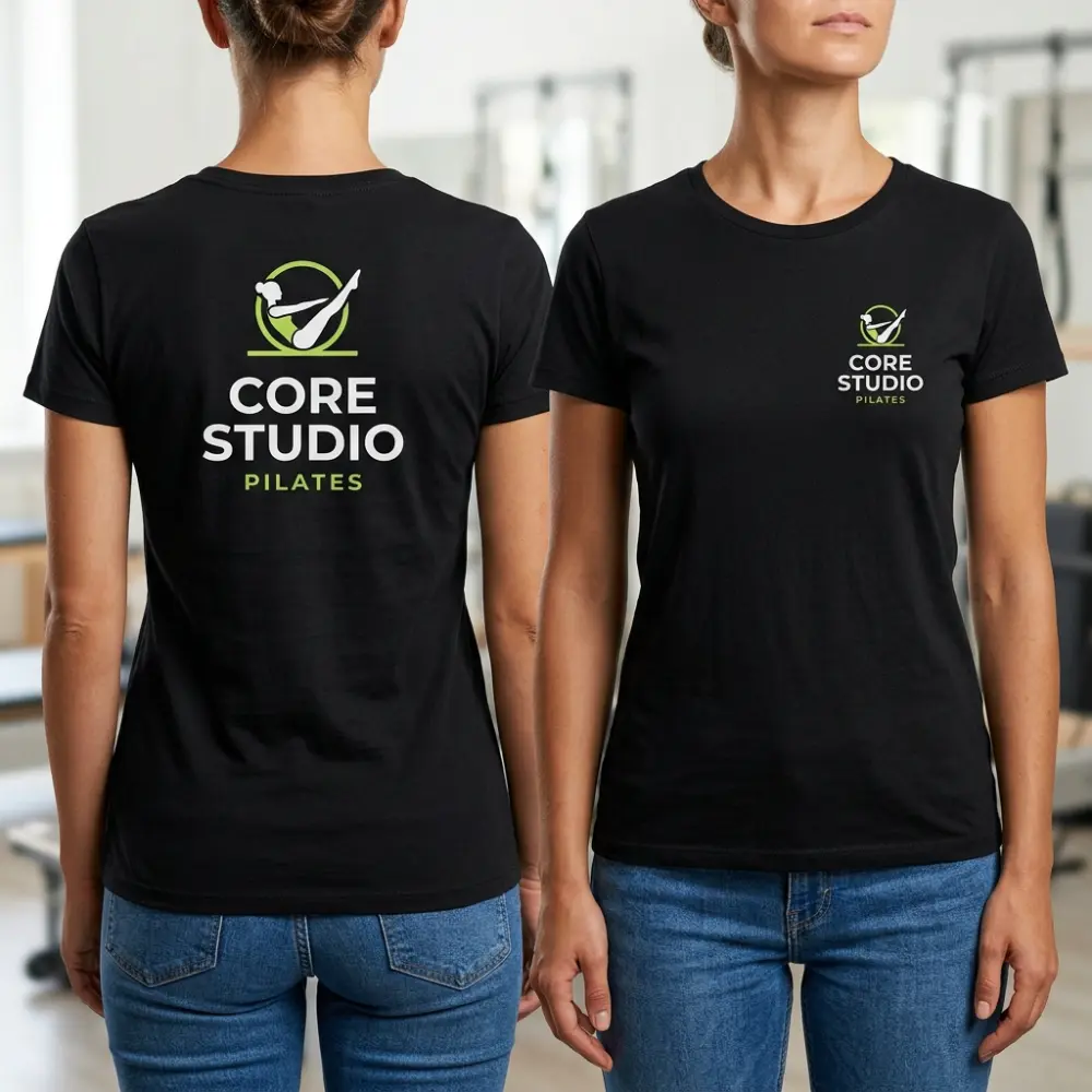 Tricou Personalizat Instructor pilates - Cu Logo Firmă