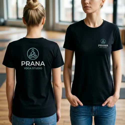 Tricou Personalizat Instructor yoga - Cu Logo Firmă