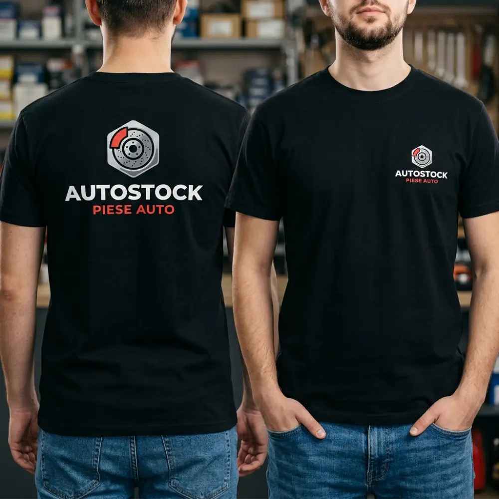 Tricou Personalizat Magazin de piese auto - Cu Logo Firmă